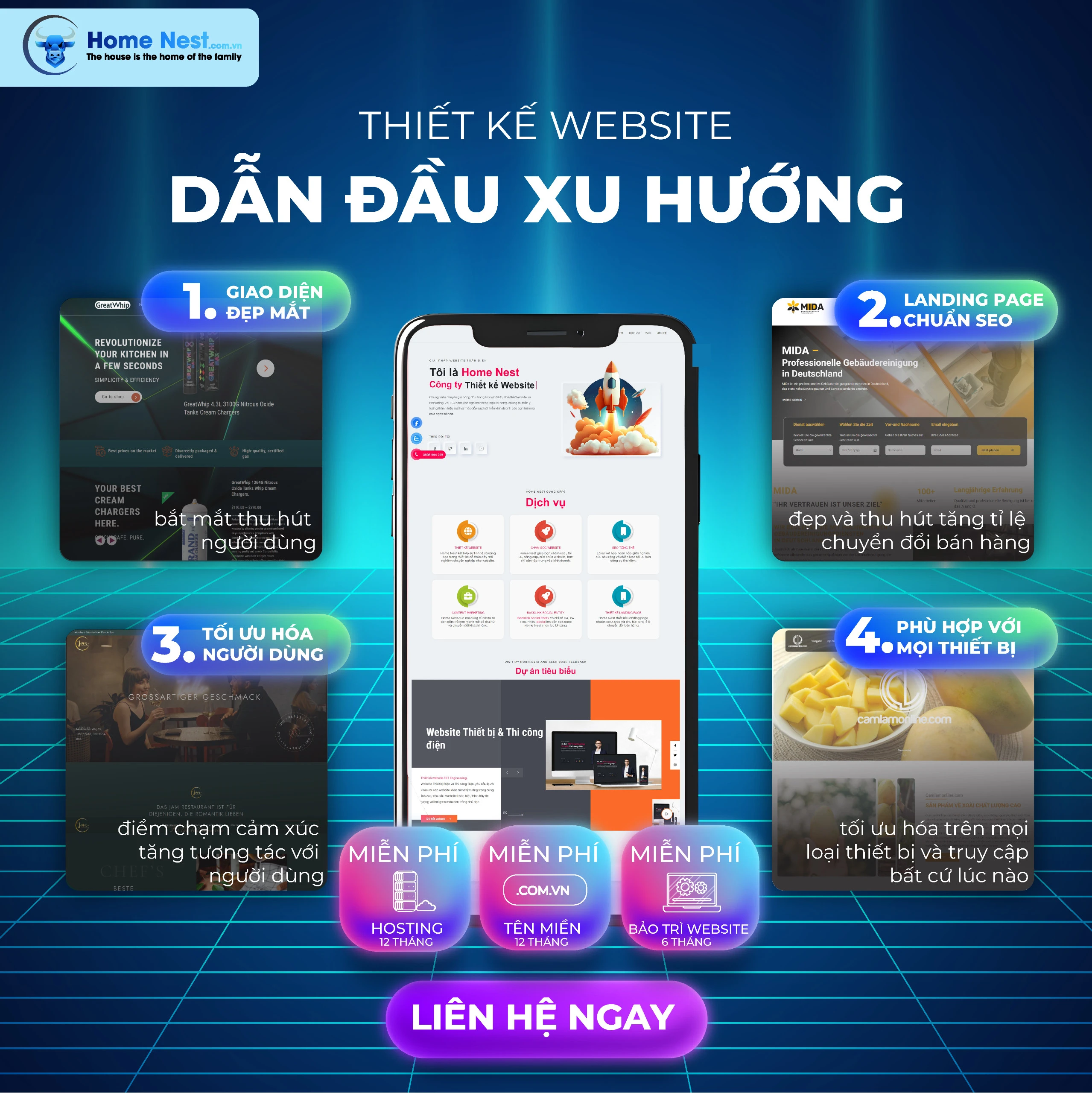 thiết kế website chuẩn seo